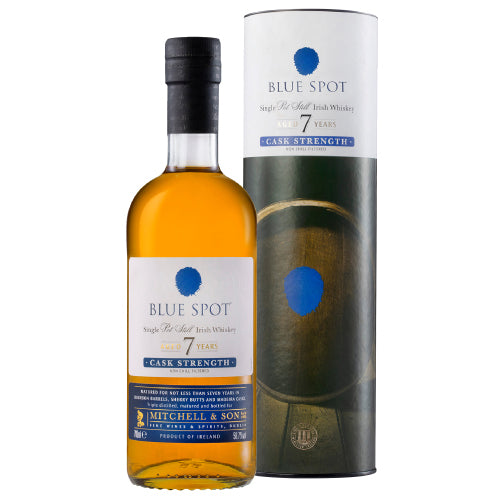 【正規輸入品】 ブルー スポット 7年 カスクストレングス 58% 700ml 箱付 シングルポットスチル アイリッシュ ウイスキー