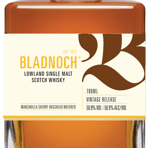 ブラッドノック 2005 19年 マンサニージャシェリーカスク 50.9% 700ml 箱なし シングルモルト スコッチ ウイスキー