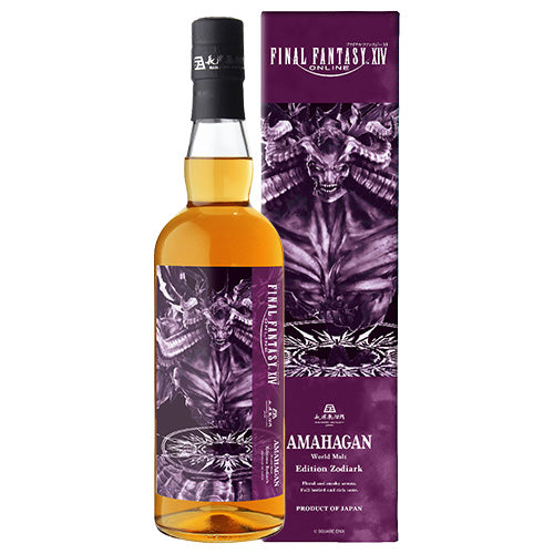 長濱蒸溜所 ファイナルファンタジー XIV アマハガン AMAHAGAN エディション ゾディアーク 47% 700ml 箱付 ブレンデッド モルト ウイスキー