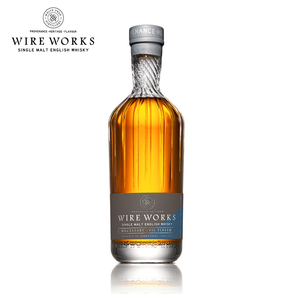 【正規輸入品】ワイヤー ワークス ネセサリー・イーヴィル・フィニッシュ 51.3% 700ml 箱なし シングルモルト イングリッシュウイスキー ホワイトピーク蒸留所