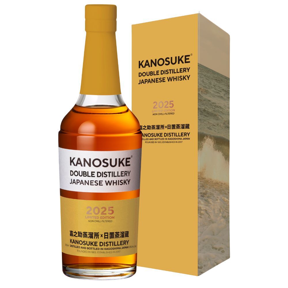 嘉之助蒸溜所 KANOSUKE ダブルディステラリー 2025 リミテッドエディション 700ml 箱付 ブレンデッド ジャパニーズ ウイスキー