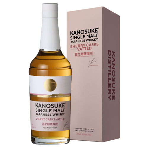 嘉之助 シングルモルト シェリーカスク ヴァッテッド 48% 700ml 箱付 ジャパニーズ ウイスキー