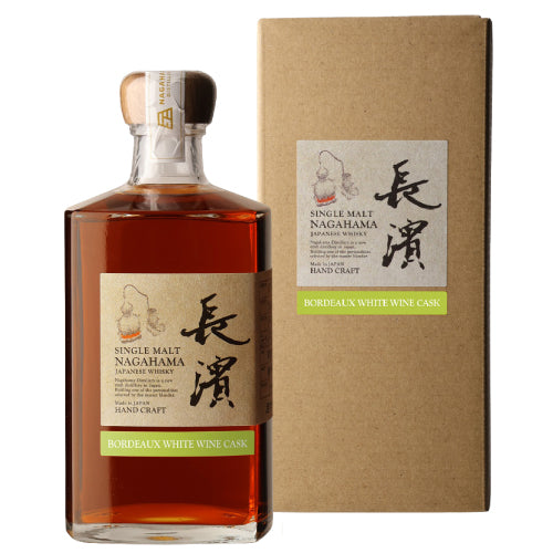 シングルモルト 長濱 ボルドーホワイトワインカスク カスクストレングス バッチ 1563 57.3% 500ml 長濱蒸溜所 箱付 ジャパニーズ ウイスキー