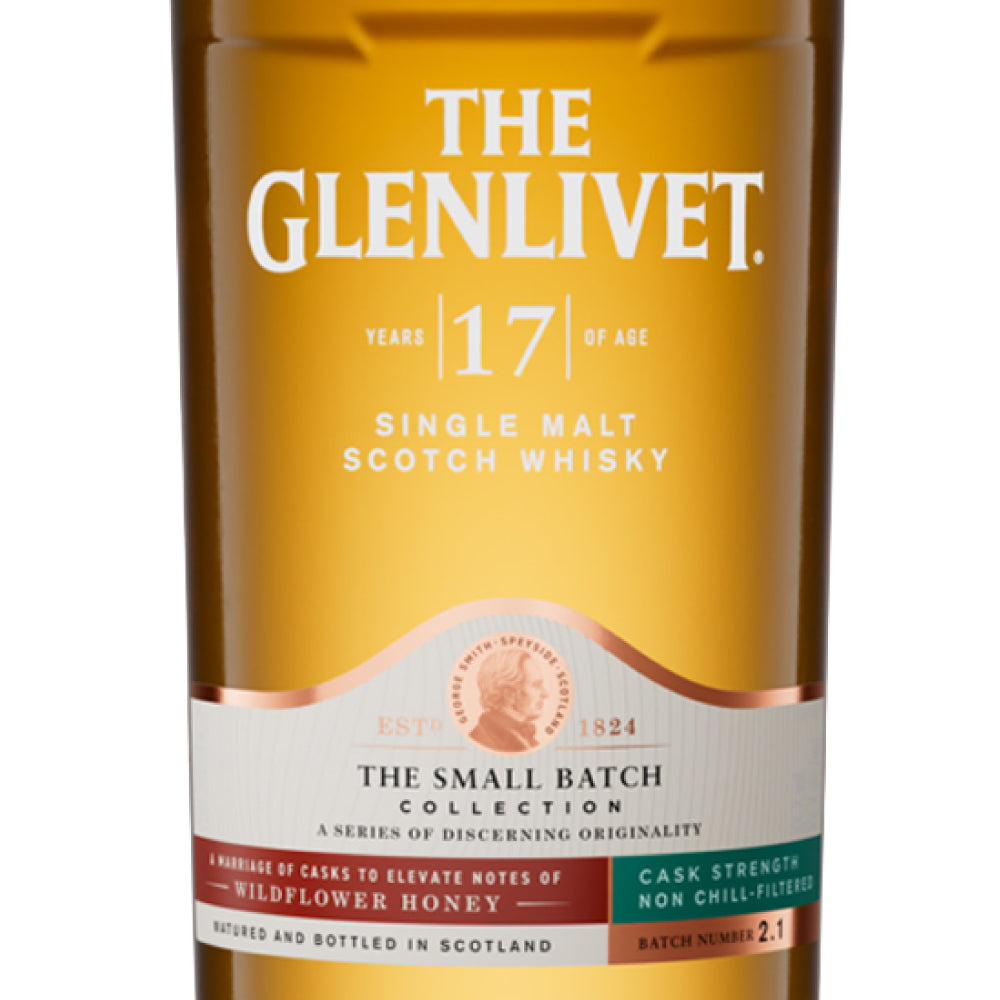 【正規輸入品】 ザ グレンリベット スモールバッチ 17年 55.3% 700ml 箱付 シングルモルト スコッチ ウイスキー