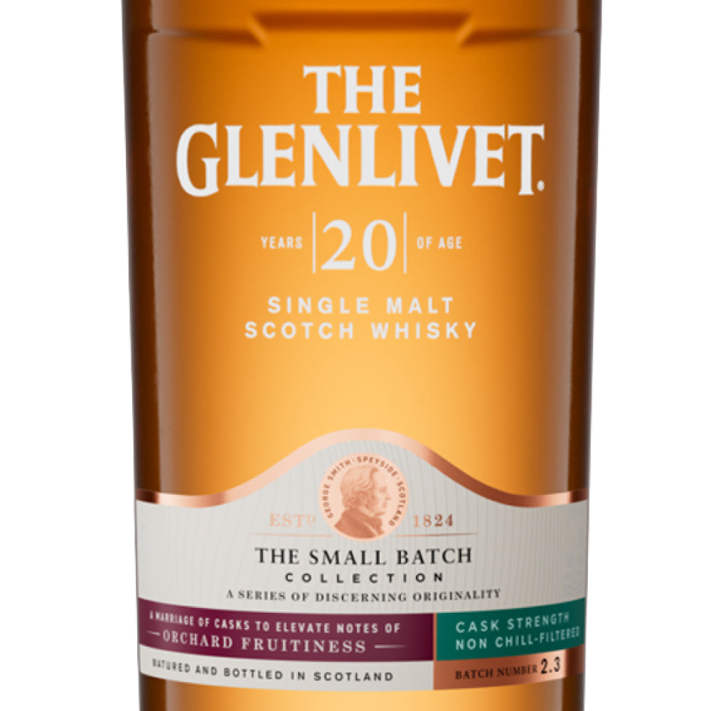 【正規輸入品】 ザ グレンリベット スモールバッチ 20年 56.2% 700ml 箱付 シングルモルト スコッチ ウイスキー