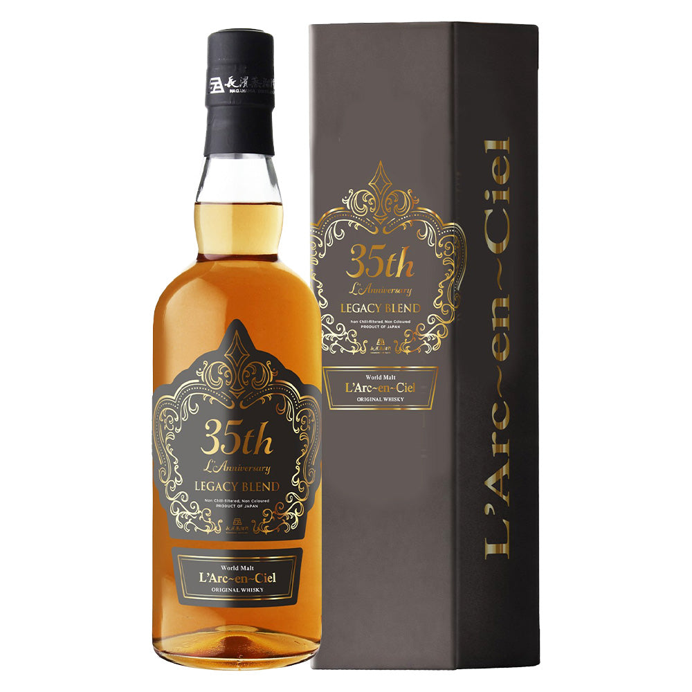 長濱蒸溜所 ラルク アン シエル 35th ラニバーサリーウイスキー レガシーブレンド 47% 700ml 箱付 ジャパニーズ ブレンデッド モルト ウイスキー