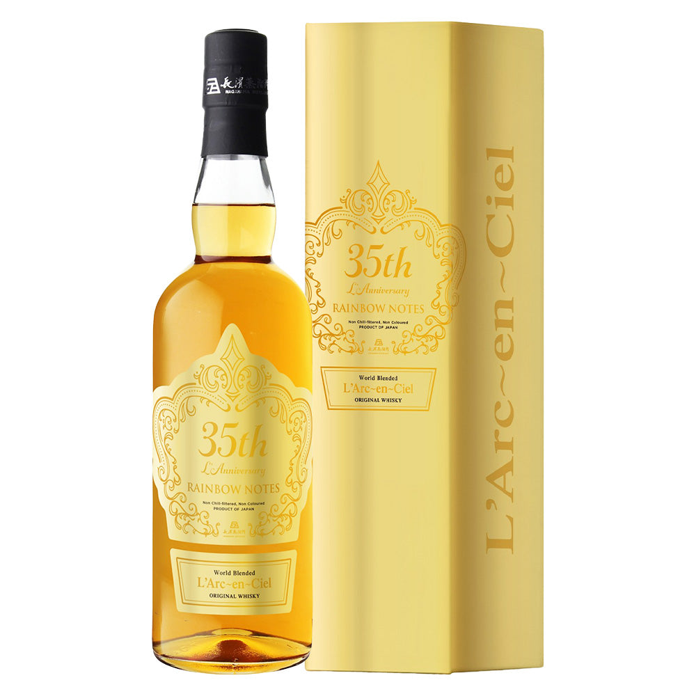 長濱蒸溜所 ラルク アン シエル 35th ラニバーサリーウイスキー レインボーノーツ 47% 700ml 箱付 ジャパニーズ ブレンデッド ウイスキー