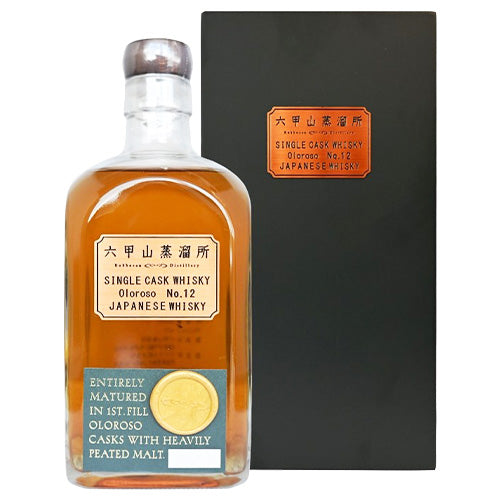 六甲山蒸溜所 シングルカスク ウイスキー オロロソ No.12 42% 500ml 箱付 ジャパニーズ ウイスキー