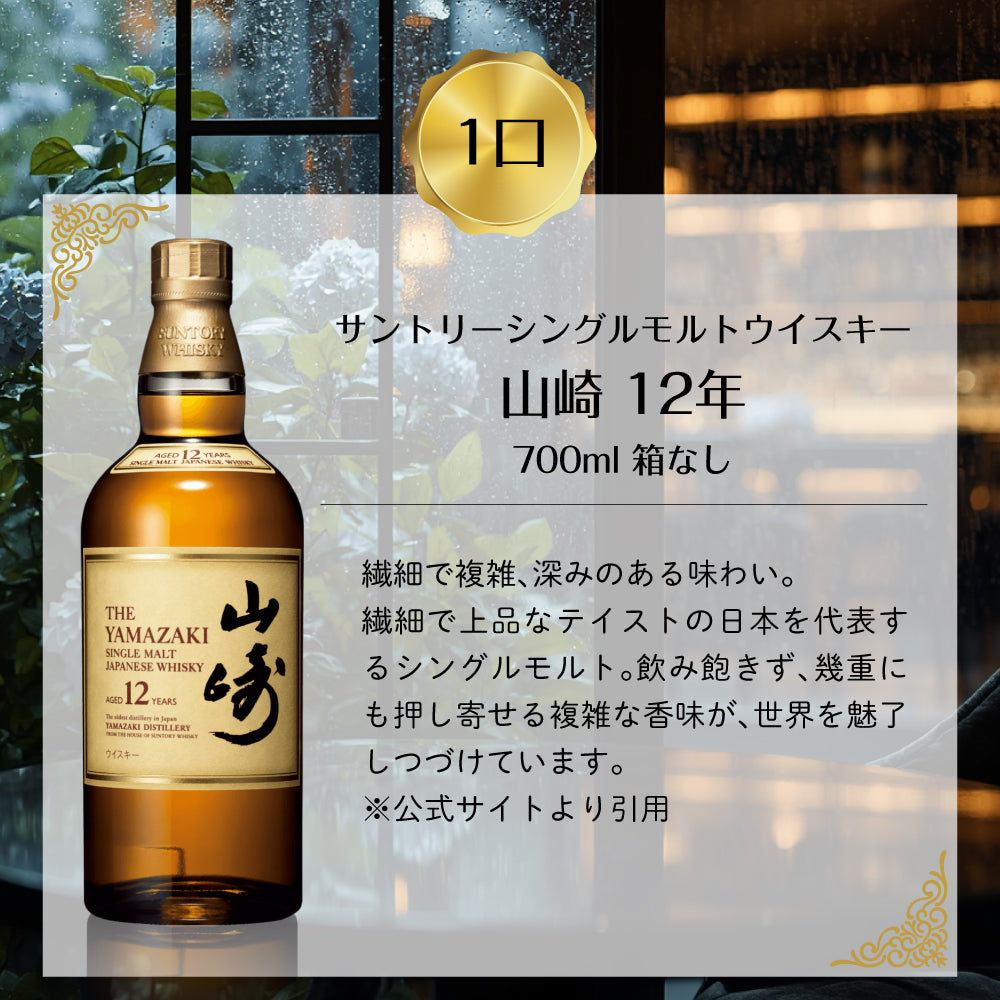 【第10弾】50口限定 SAKE People厳選 豪華ウイスキーくじ