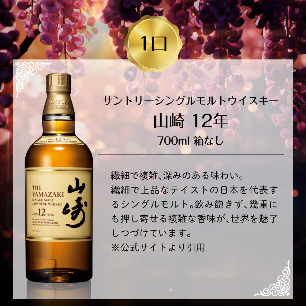 【第8弾】50口限定 SAKE People厳選 豪華ウイスキーくじ