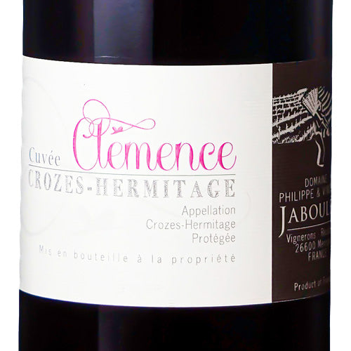 フィリップ エ ヴァンサン ジャブレ クローズ エルミタージュ ルージュ キュヴェ クレマンス 2021 750ml 赤ワイン フランス ローヌ フルボディ