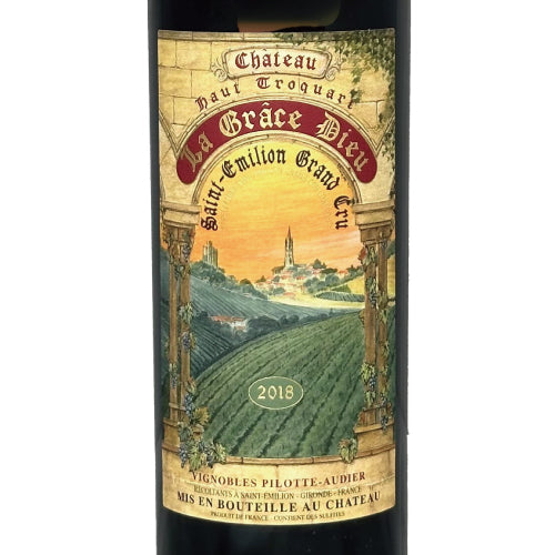 シャトー オー トロカール ラ グラス デュー サン テミリオン グラン クリュ 2020 750ml 赤ワイン フランス ボルドー フルボディ