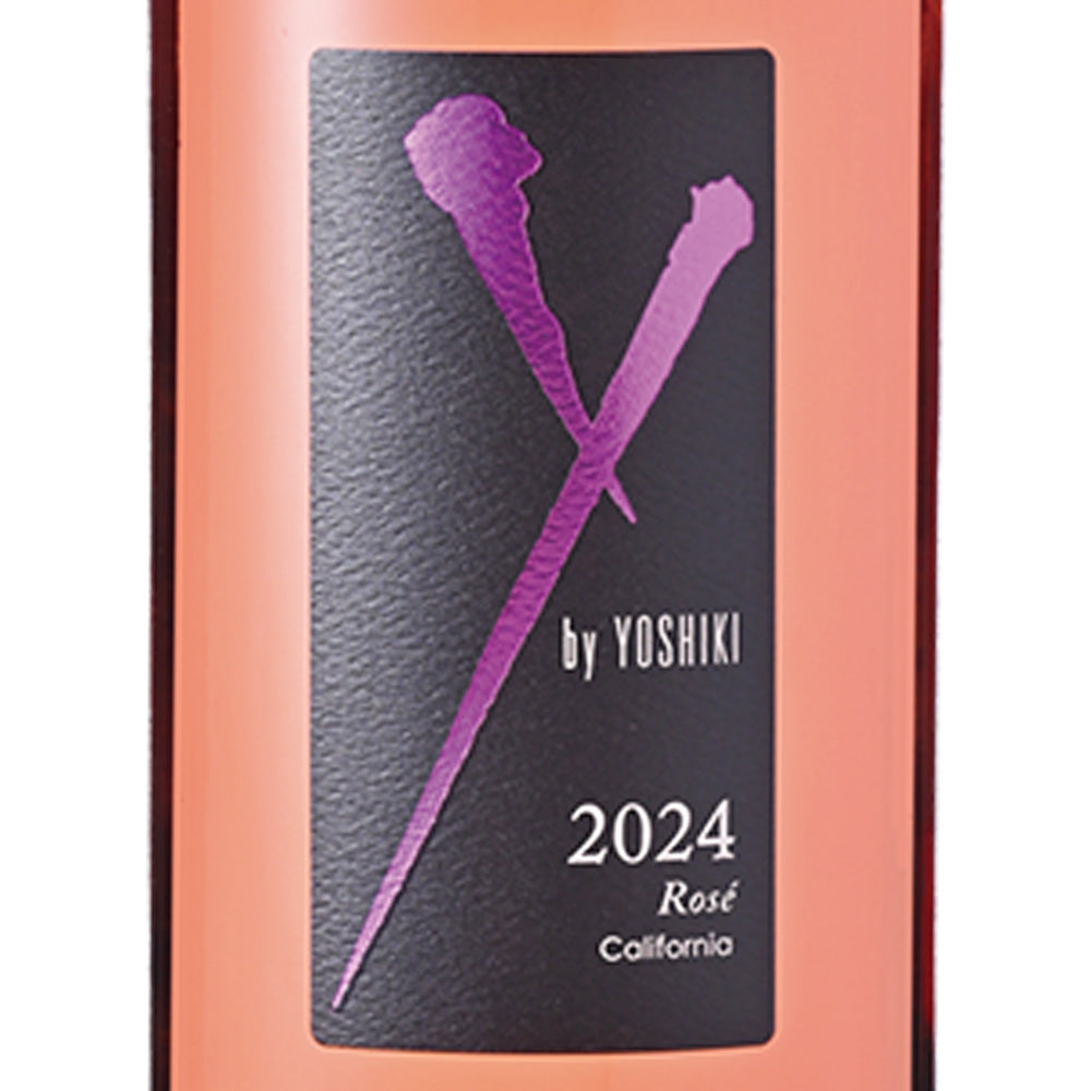 y by YOSHIKI ワイ バイ ヨシキ ロゼ カリフォルニア 2024 750ml ロゼワイン アメリカ 辛口