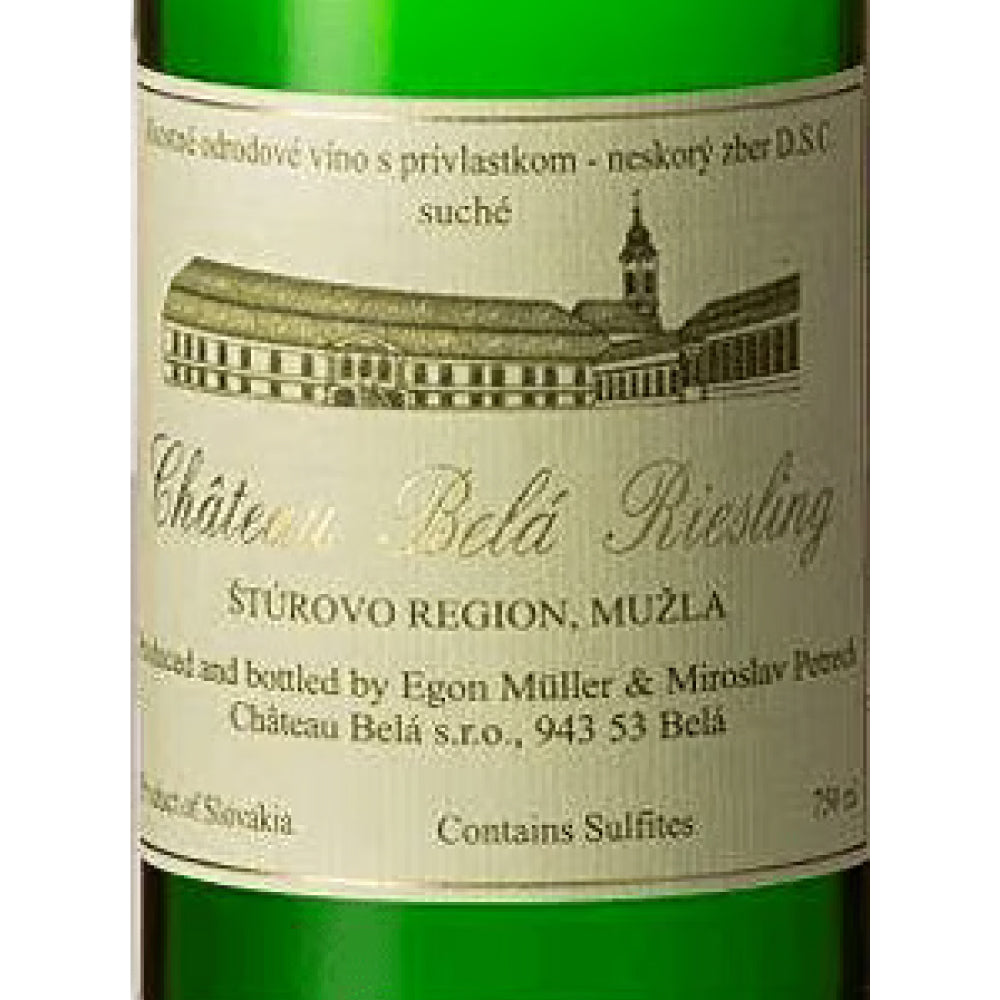 【正規輸入品】エゴン ミュラー シャトー ベラ リースリング 2024 750ml 白ワイン スロバキア 辛口