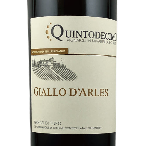 クイントデーチモ ジャッロ ダルレス グレコ ディ トゥーフォ 2023 750ml 白ワイン イタリア カンパーニャ 辛口