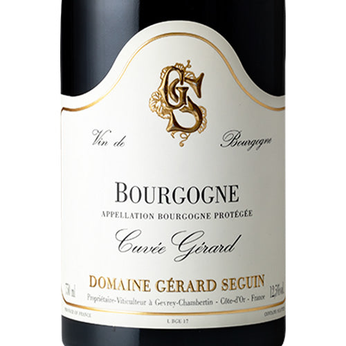 ジェラール セガン ブルゴーニュ ルージュ キュヴェ ジェラール 2023 750ml 赤ワイン フランス ブルゴーニュ ミディアムボディ