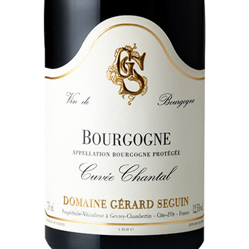 ジェラール セガン ブルゴーニュ ルージュ キュヴェ シャンタル 2023 750ml 赤ワイン フランス ブルゴーニュ ミディアムボディ