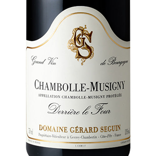 ジェラール セガン シャンボール ミュジニー デリエール ル フール 2023 750ml 赤ワイン フランス ブルゴーニュ ミディアムボディ