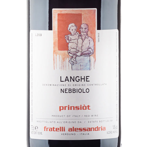 フラテッリ アレッサンドリア ランゲ ネッビオーロ プリンシオット 2022 750ml 赤ワイン イタリア ピエモンテ ミディアムボディ