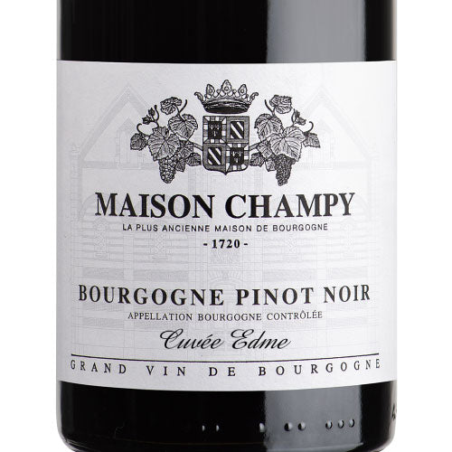 メゾン シャンピー ブルゴーニュ ピノ ノワール キュヴェ エドメ 2022 750ml 赤ワイン フランス ブルゴーニュ ミディアムボディ