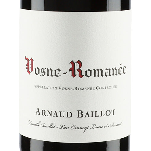アルノー バイヨ ヴォーヌ ロマネ 2023 750ml 赤ワイン フランス ブルゴーニュ フルボディ
