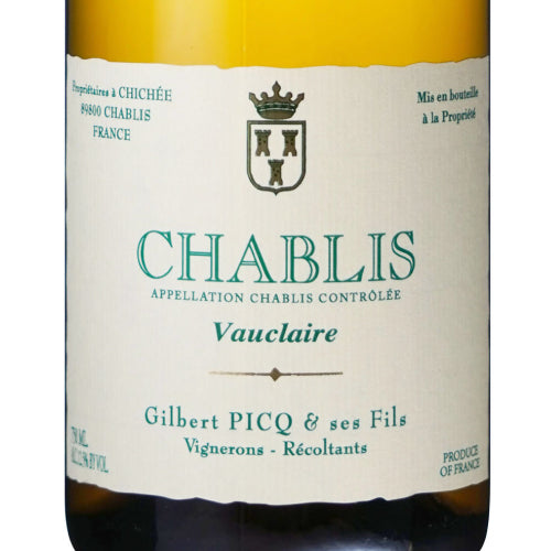 ジルベール ピク エ セ フィス シャブリ ヴォークレール 2023 750ml 白ワイン フランス シャブリ 辛口