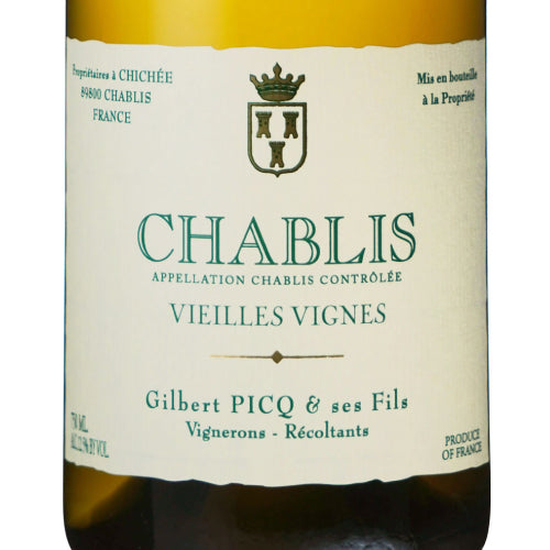 ジルベール ピク エ セ フィス シャブリ ヴィエイユ ヴィーニュ 2023 750ml 白ワイン フランス シャブリ 辛口