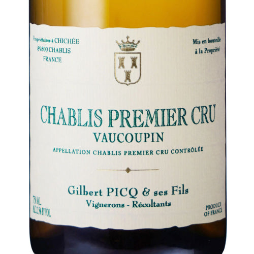ジルベール ピク エ セ フィス シャブリ プルミエ クリュ ヴォークパン 2022 750ml 白ワイン フランス シャブリ 辛口