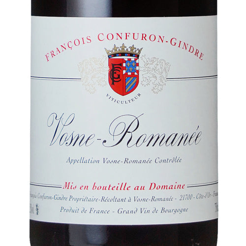 フランソワ コンフュロン ジャンドル ヴォーヌ ロマネ 2023 750ml 赤ワイン フランス ブルゴーニュ フルボディ