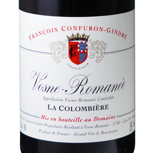 フランソワ コンフュロン ジャンドル ヴォーヌ ロマネ ラ コロンビエール 2023 750ml 赤ワイン フランス ブルゴーニュ フルボディ