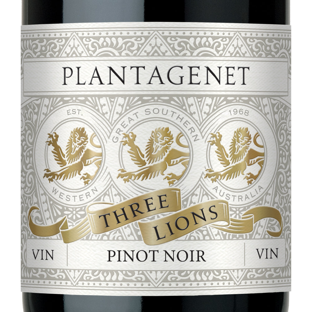 プランタジェネット スリーライオンズ ピノ ノワール 2023 750ml 赤ワイン オーストラリア グレートサザン ミディアムボディ