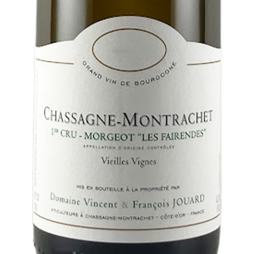 ヴァンサン エ フランソワ ジョアール シャサーニュ モンラッシェ プルミエ クリュ モルジョ レ フェーランド ヴィエイユ ヴィーニュ 2023 750ml 白ワイン フランス ブルゴーニュ 辛口