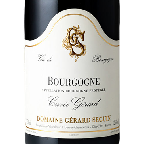 ジェラール セガン ブルゴーニュ ルージュ キュヴェ ジェラール 2024 750ml 赤ワイン フランス ブルゴーニュ ミディアムボディ