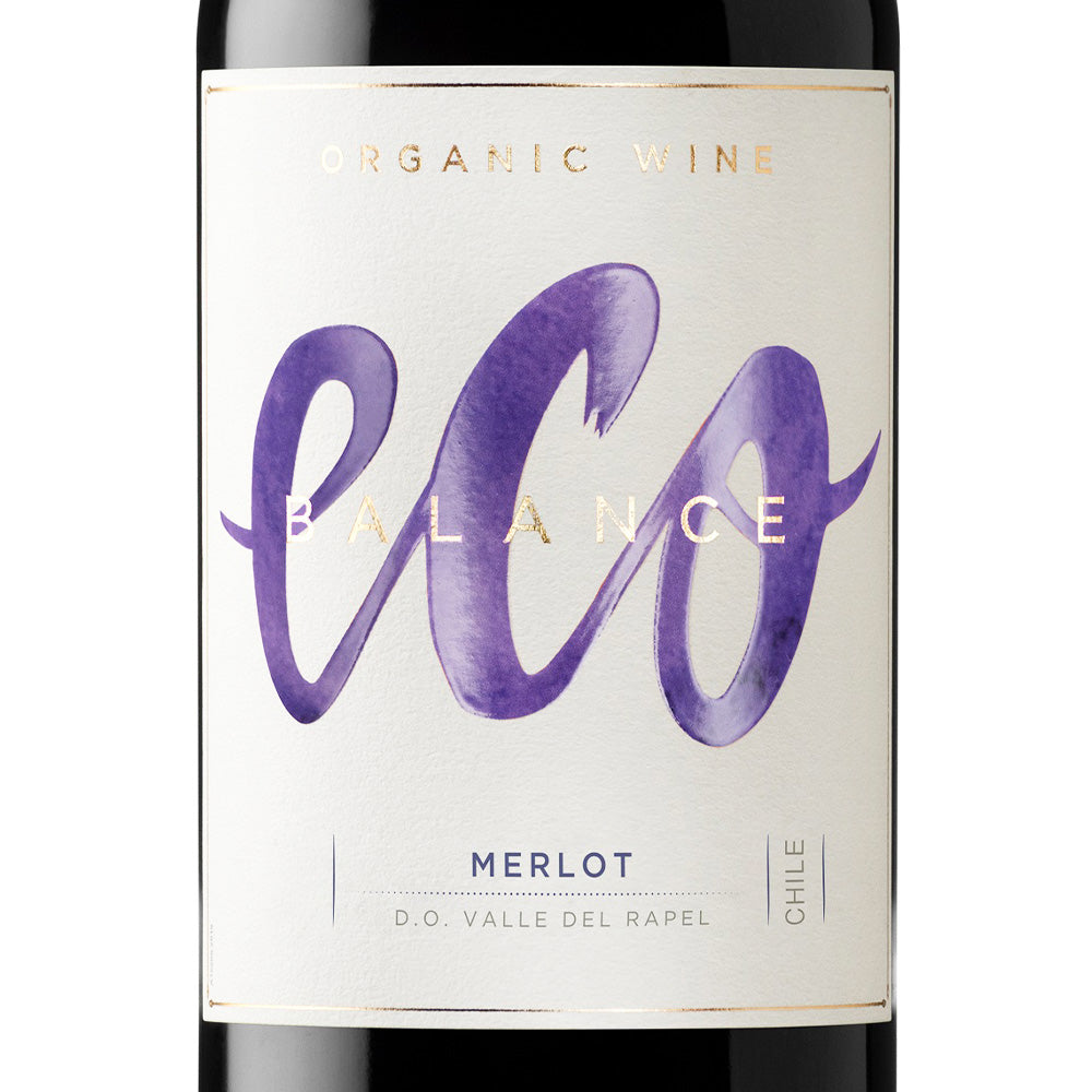 エコ バランス オーガニック メルロ ヴァレ デル ラペル 2022 750ml 赤ワイン チリ ミディアムボディ