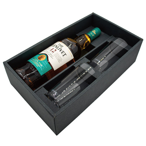 【グラスセット】ザ グレンリベット 12年 & 木村硝子店 10oz タンブラーペア ギフトセット