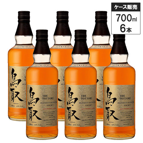 【6本セット】マツイ 鳥取 金ラベル 43% 700ml ブレンデッドウイスキー ジャパニーズ ウイスキー