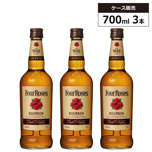 【3本セット】フォアローゼズ 40% 700ml ブレンデッドウイスキー アメリカン ウイスキー