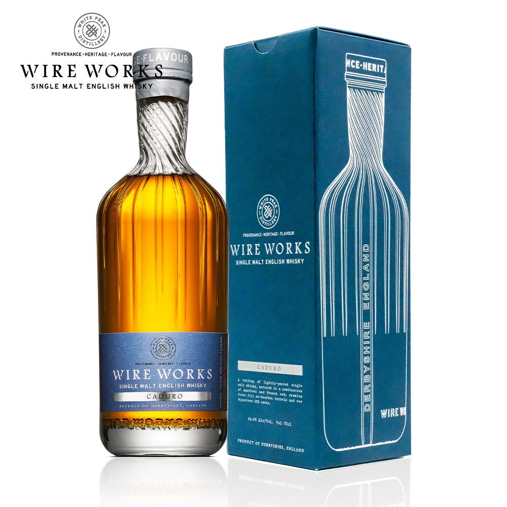 【予約受付中】ワイヤーワークス カデューロ 46.8% 700ml 箱付 シングルモルト イングリッシュウイスキー ホワイトピーク蒸留所