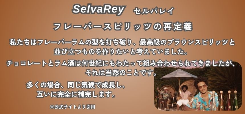 セルバレイ チョコレート ラム 35% 750ml 箱なし スピリッツ ラム パナマ
