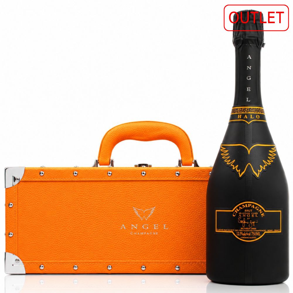 エンジェル シャンパーニュ NV ブリュット ヘイロー オレンジ 750ml オリジナルケース付 シャンパン アウトレット