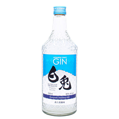 マツイ ジン 白兎(HAKUTO)40% 700ml 松井酒造 箱なし スピリッツ 正規品