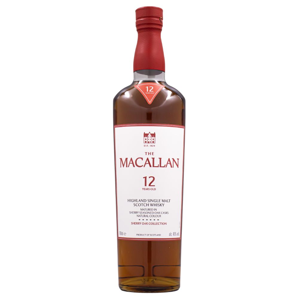 ザ マッカラン 12年 シングルモルト シェリーオーク 40% 700ml 箱なし スコッチ ウイスキー