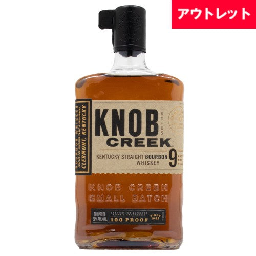 ノブ クリーク 9年 スモールバッチ 50% 750ml 箱なし ケンタッキー ストレート バーボン ウイスキー アウトレット
