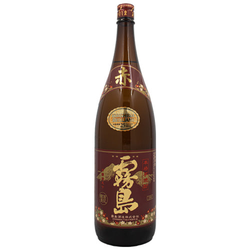 本格 芋 焼酎 赤霧島 25% 1800ml 霧島酒造 箱なし 芋 焼酎 宮崎県 – SAKE People