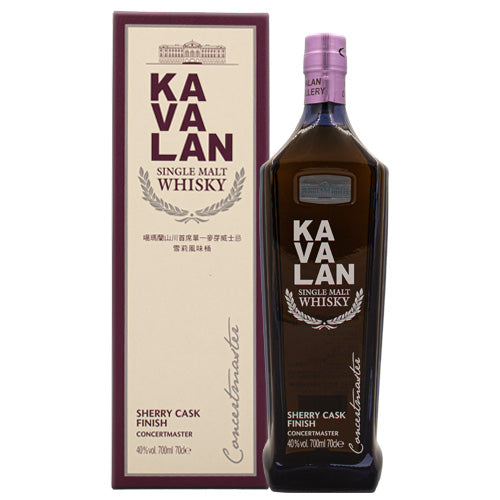 カバラン コンサートマスター シェリーフィニッシュ 40% 正規品 700ml 箱付 台湾 ウイスキー
