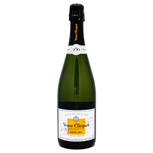 ヴーヴ クリコ ホワイトラベル ドゥミ セック 250周年記念ボトル 750ml 