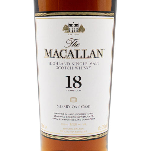 ザ マッカラン 18年 43% 700ml 箱なし スコッチ ウイスキー