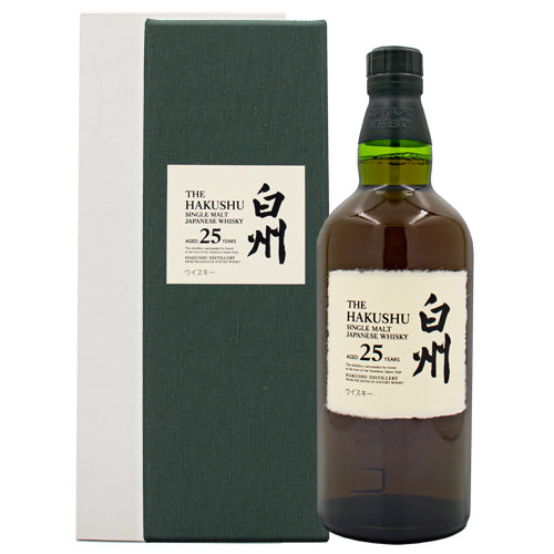 サントリー 白州 25年 シングルモルト 43% 700ml 箱付 ウイスキー