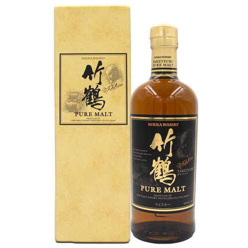 ニッカ 竹鶴 ピュアモルト 43% 700ml 箱付 ウイスキー – SAKE People 