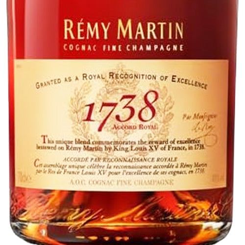 レミーマルタン 1738 アコード ロワイヤル 40% 700ml 箱なし ブランデー コニャック